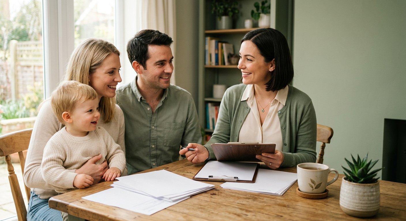 Clipboard with health coverage form, spectacles and a plant for insurance guidance